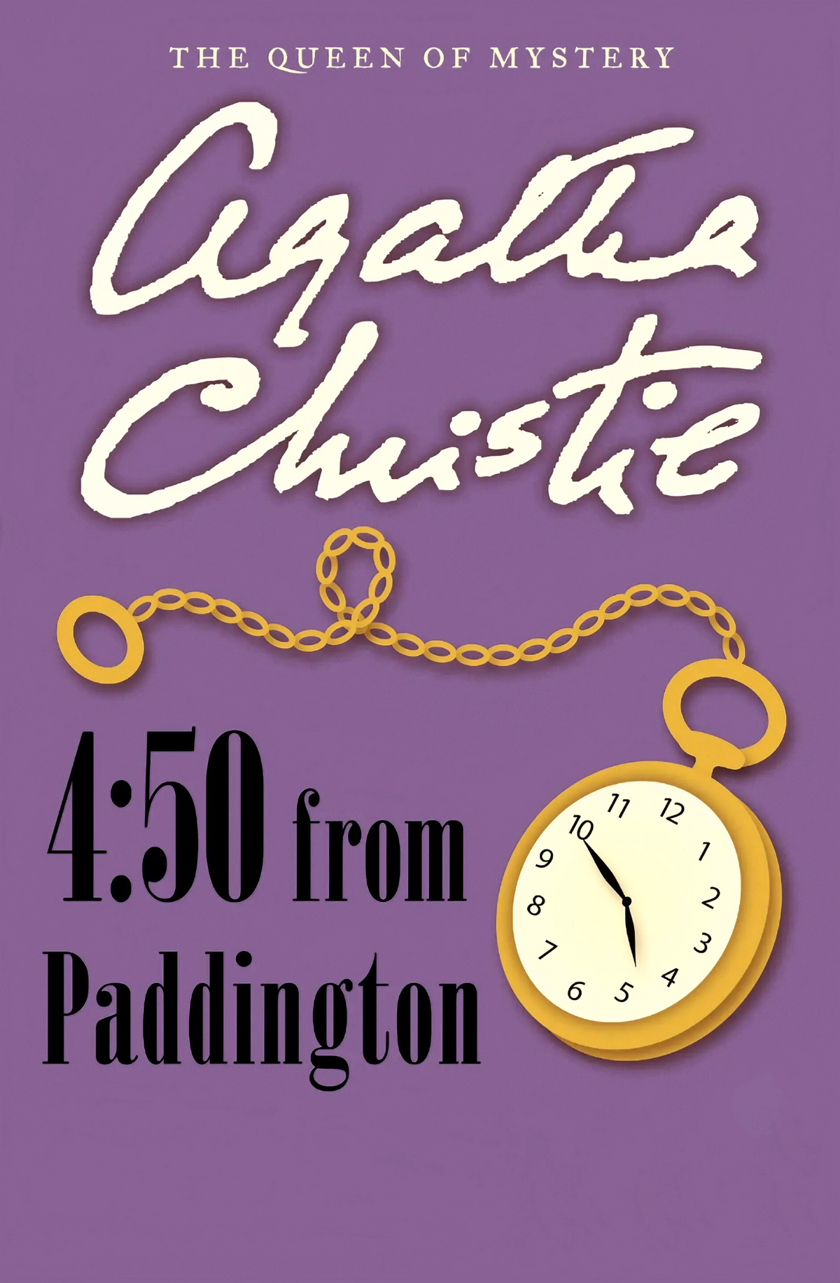 4.50 from Paddington (Miss Marple) Novel by Agatha Christie book cover