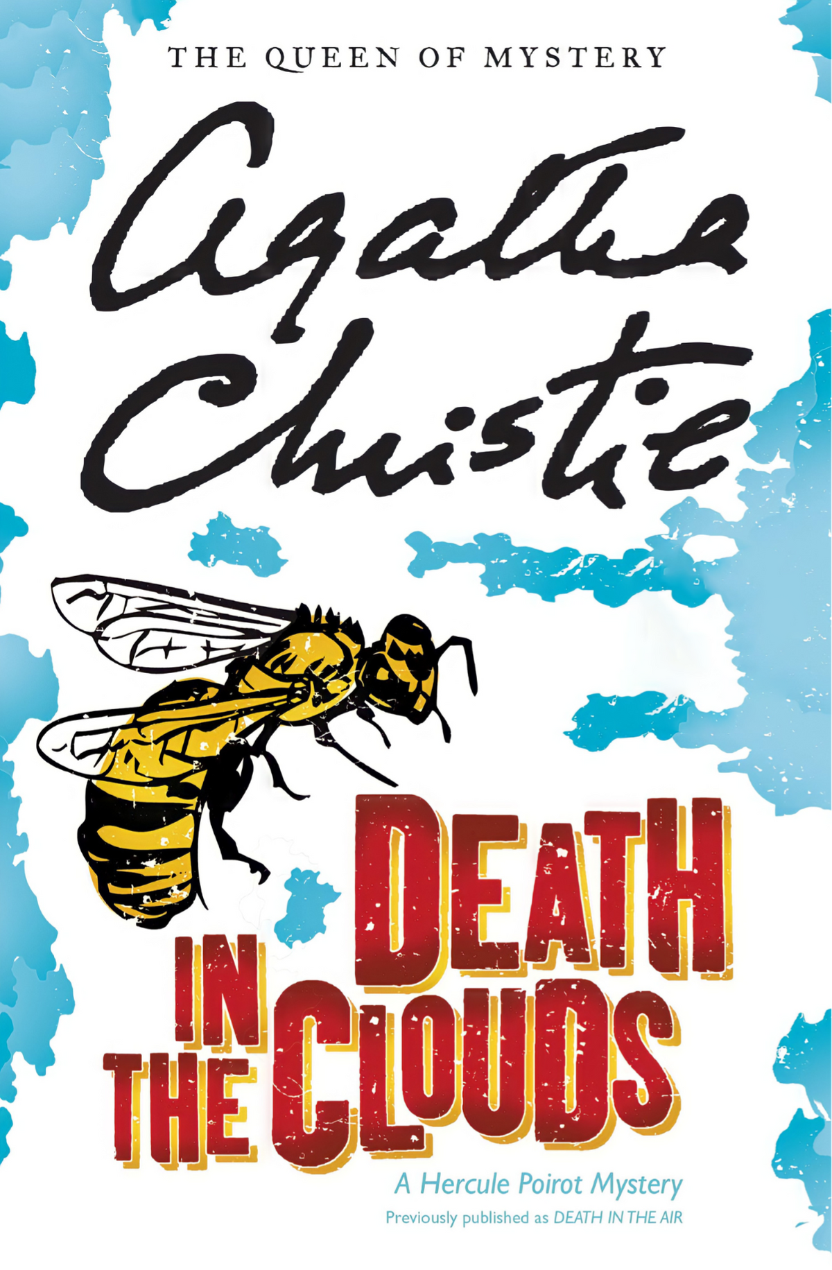 Death in the Clouds Book by Agatha Christie book cover