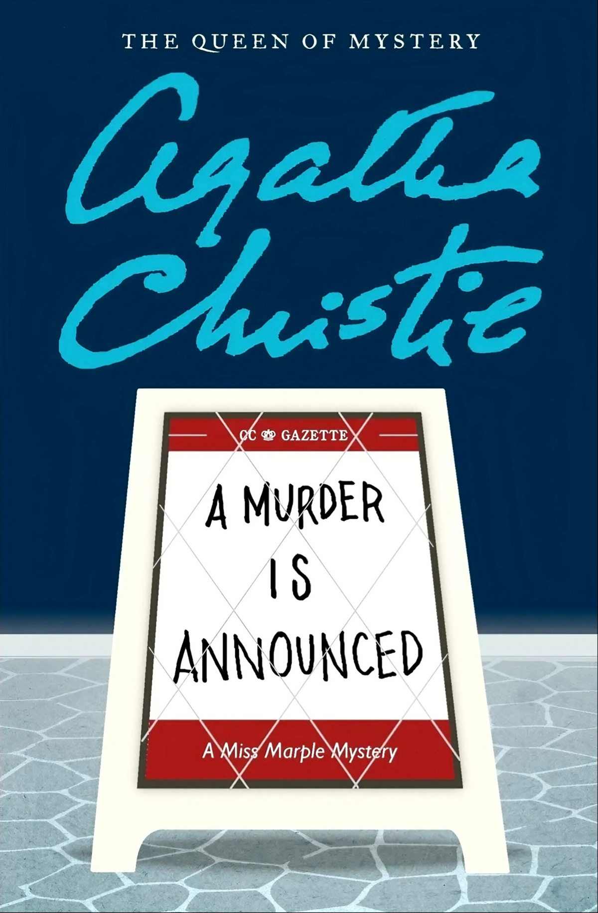 A Murder is Announced Novel by Agatha Christie book cover