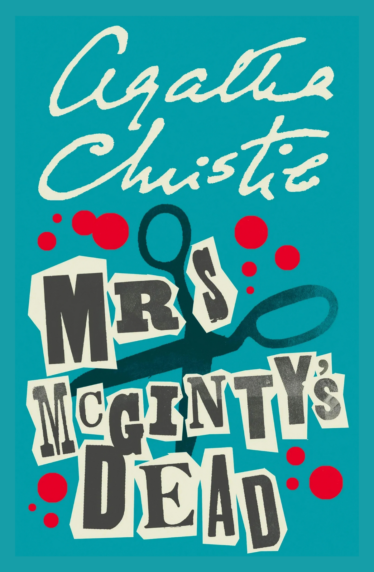 Mrs. McGinty's Dead by Agatha Christie book cover