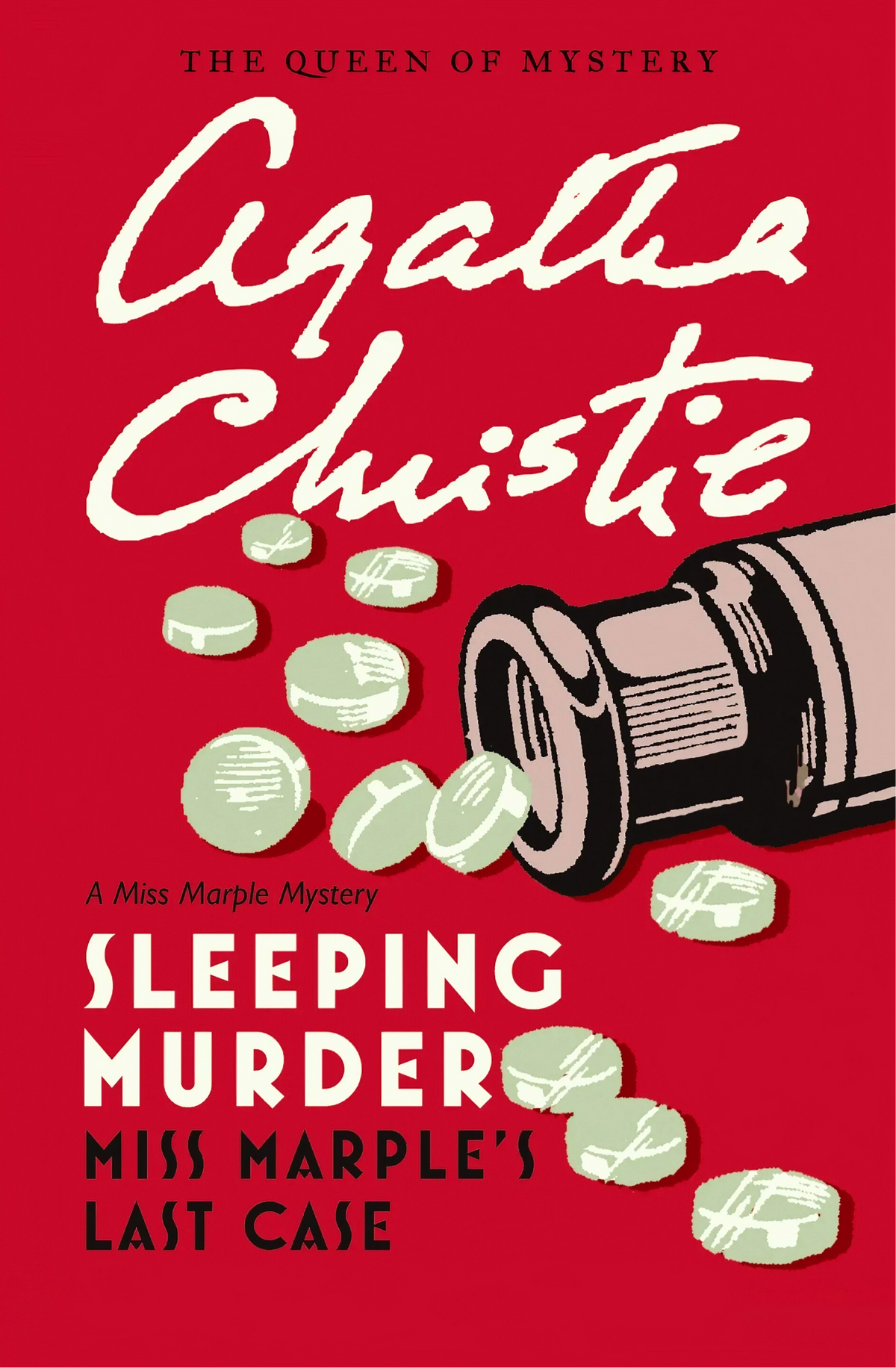 Sleeping Murder Book by Agatha Christie book cover