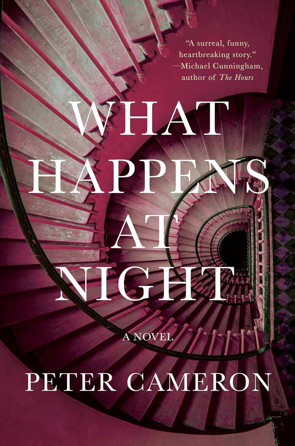 What Happens at Night Book by Peter Cameron book cover