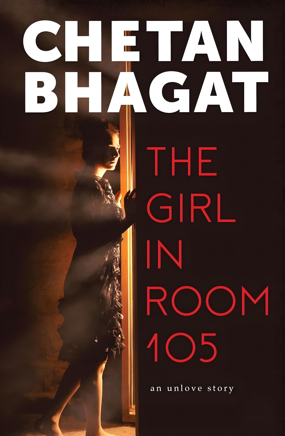 The Girl in Room 105 by Chetan Bhagat book cover