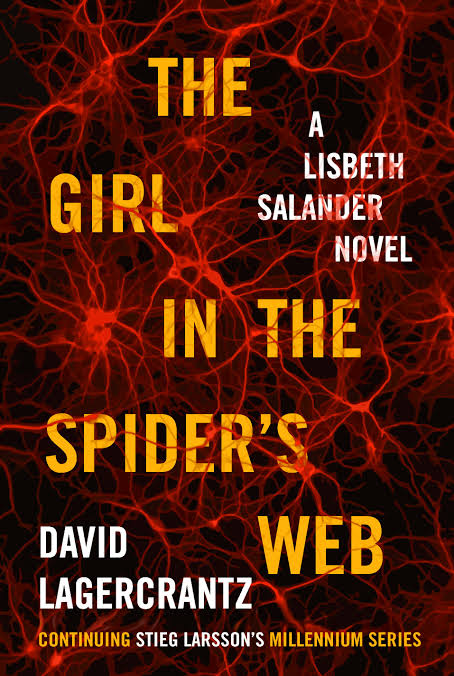 The Girl in the Spider's Web Novel by David Lagercrantz book cover