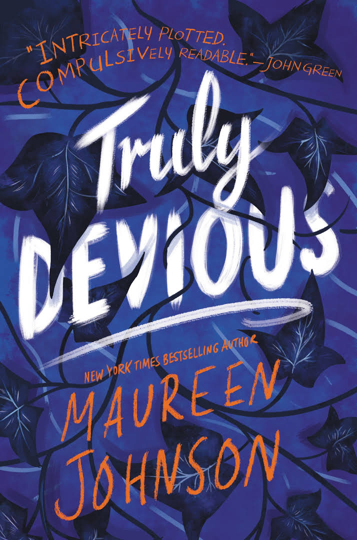 Truly Devious Novel by Maureen Johnson book cover