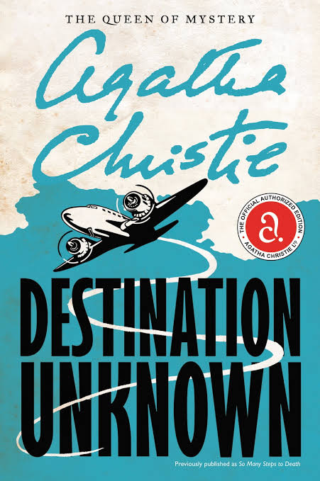 Destination Unknown Novel by Agatha Christie book cover
