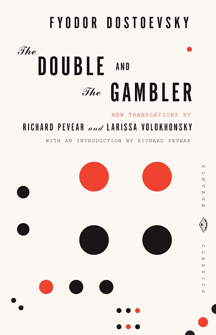 The Double and The Gambler by Fyodor Dostoevsky book cover