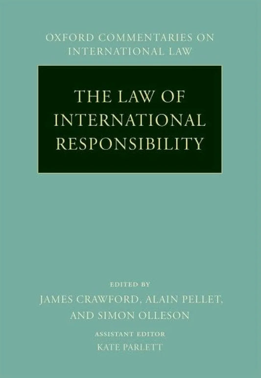 The Law of International Responsibility by James Crawford book cover