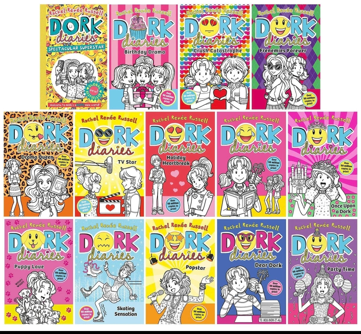Dork Diaries series 14 books
