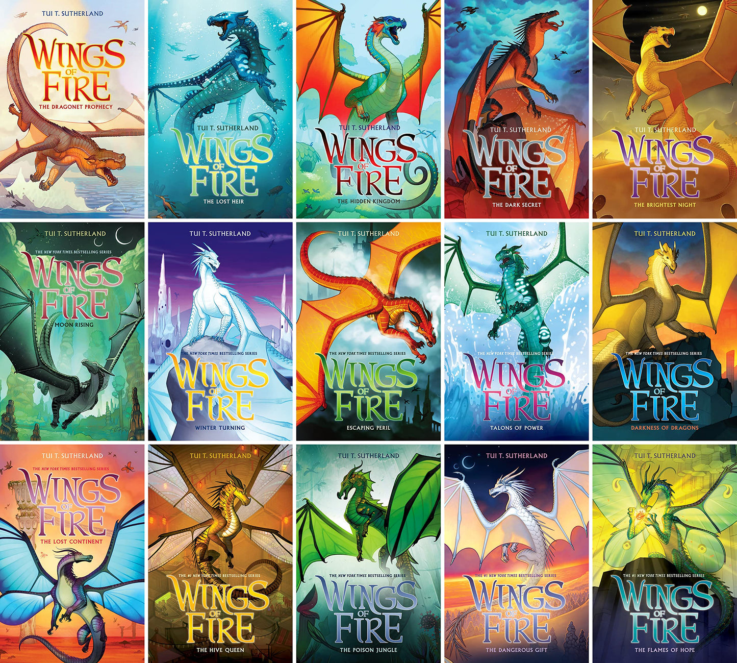Wings of Fire series 15 books