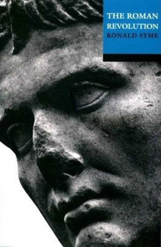 The Roman Revolution by Ronald Syme book cover