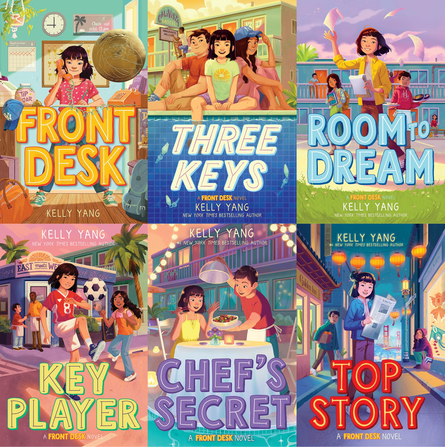 Front Desk Series by Kelly Yang