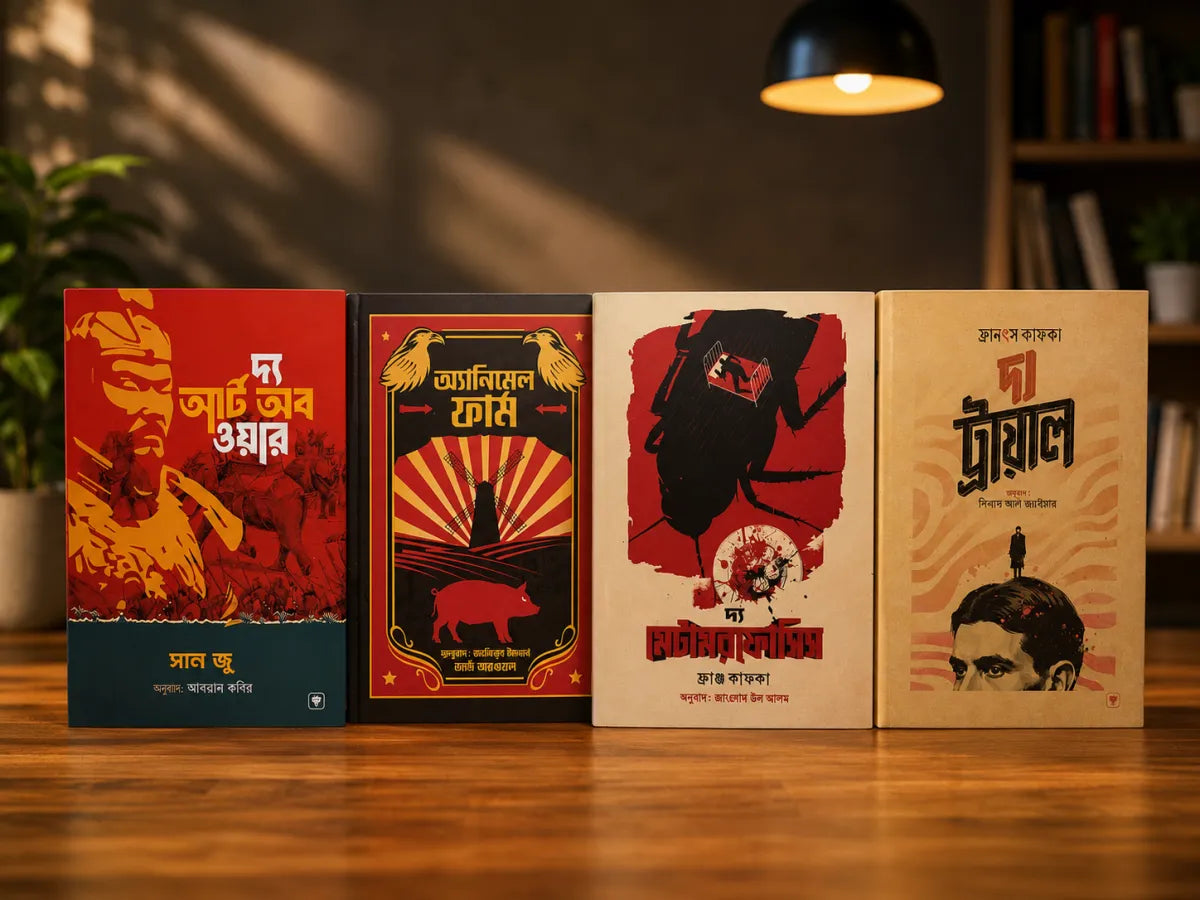 ক্লাসিক চারটি বইয়ের কম্বো সেট।