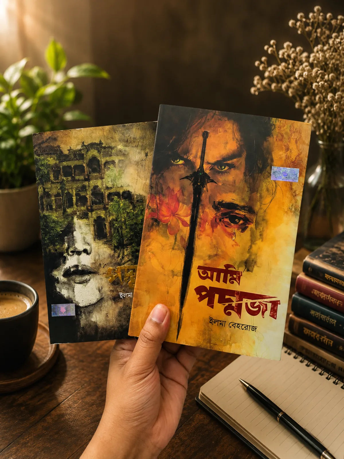 পদ্মজা এবং আমি পদ্মজা একত্রে