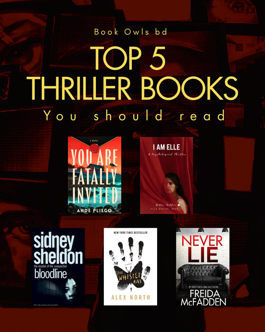 Top 5 Thriller Books book cover