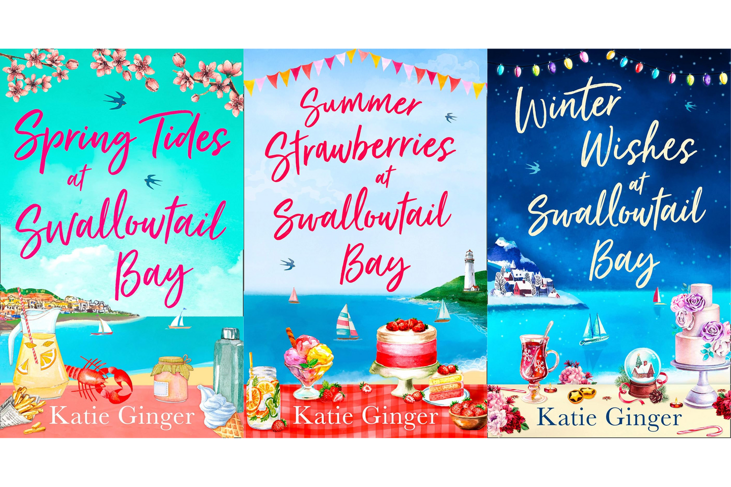 Swallowtail Bay Series by Katie Ginger