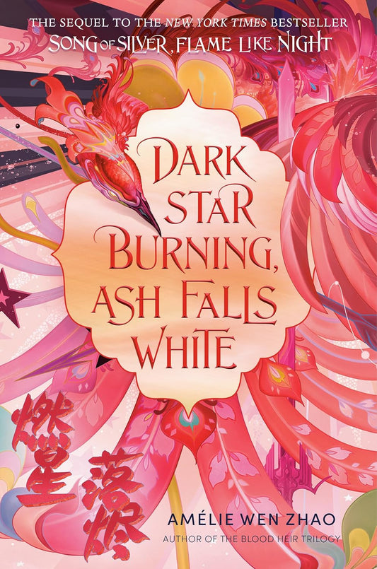 Dark Star Burning Ash Falls White Book by Amélie Wen Zhao