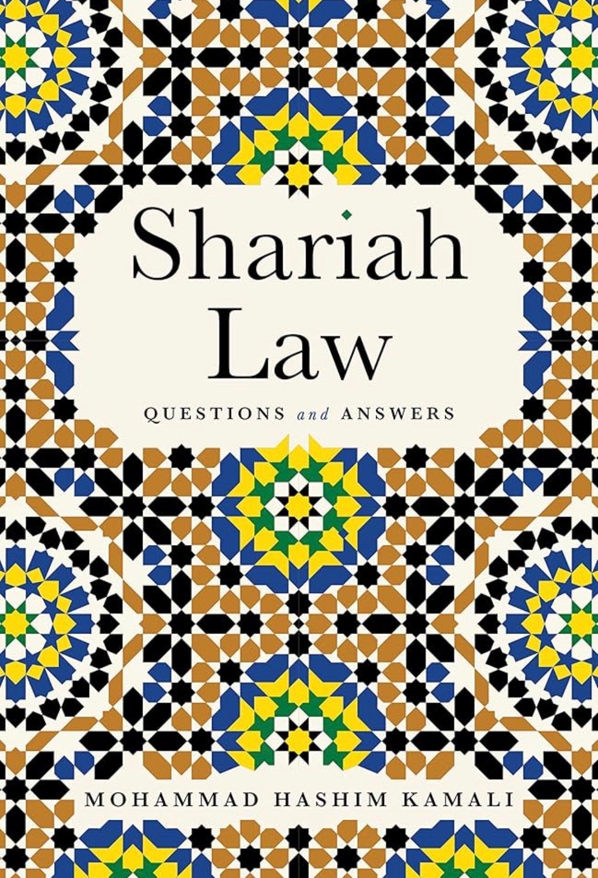 Shariah Law: Questions and Answers by Mohammad Hashim Kamali book cover