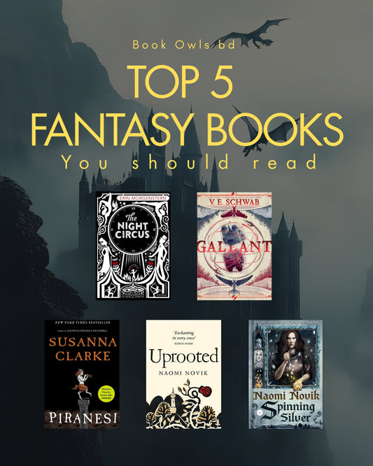 Top 5 Fantasy Books book cover