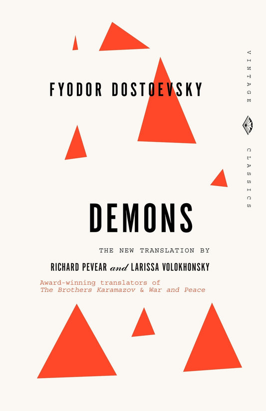 Demons Novel by Fyodor Dostoevsky book cover