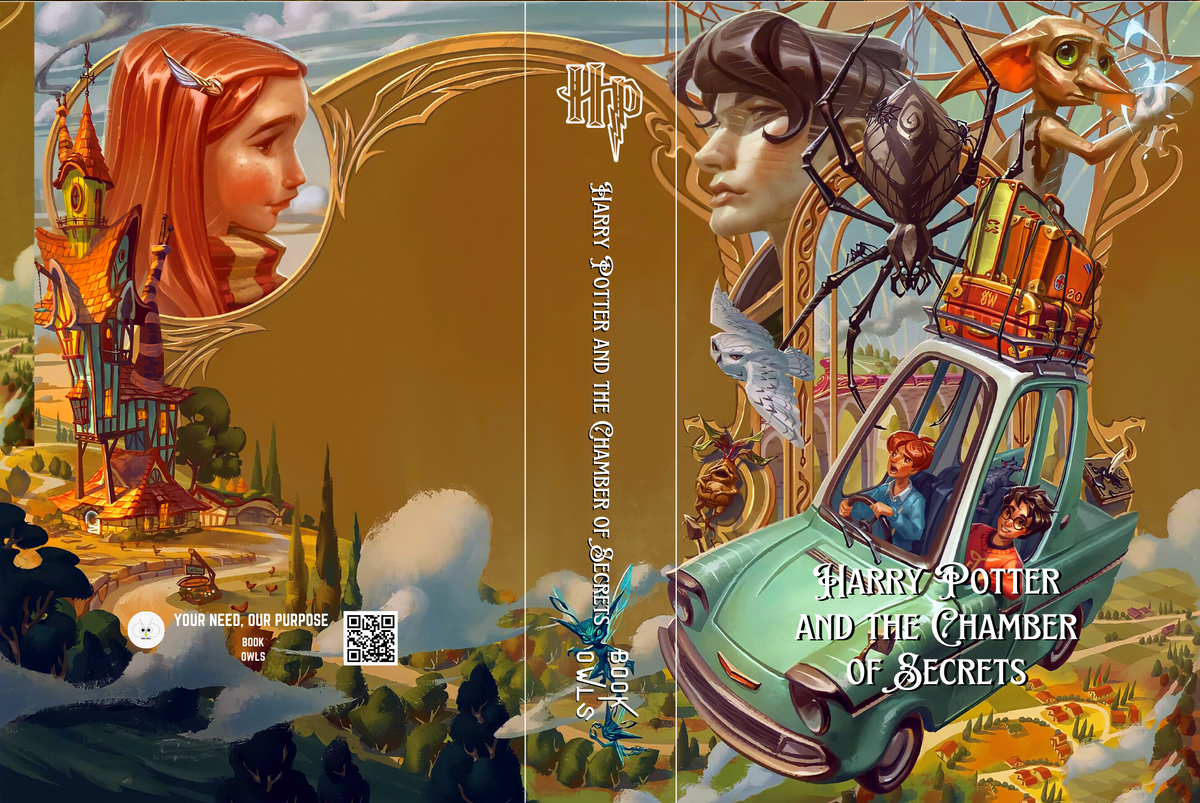 Harry Potter and the Chamber of Secrets Novel by J. K. Rowling book cover