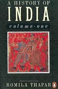 The History of India by Romila Thapar book cover