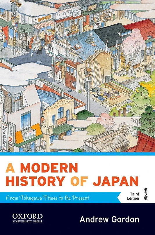 A Modern History of Japan: From Tokugawa Times to the Present book cover