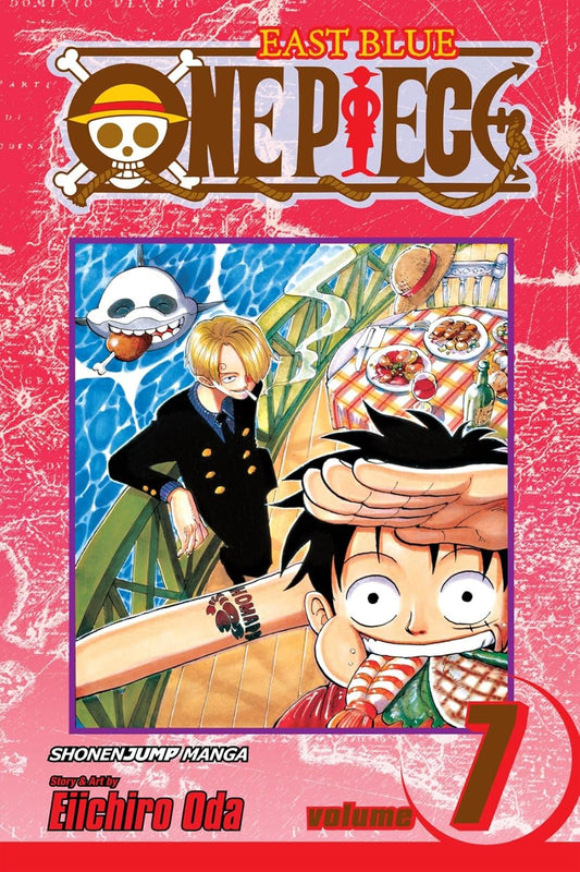 One Piece Volume 7 The Crap-Geezer - Manga by Eiichiro Oda book cover