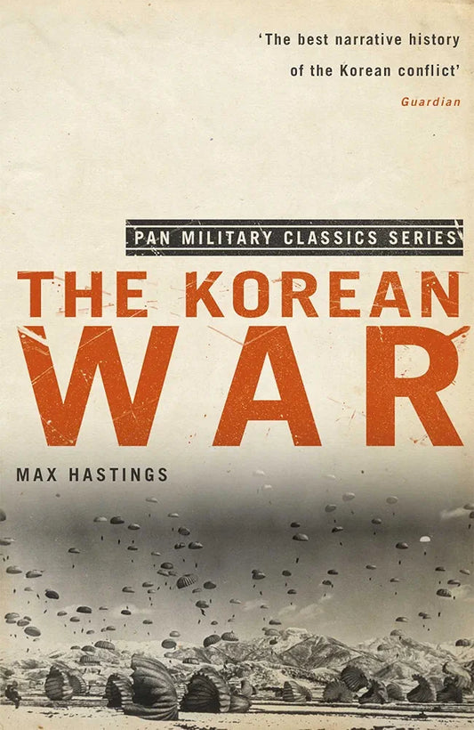 The Korean War by Max Hastings book cover