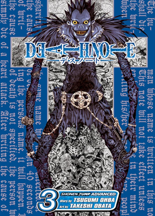 Death Note Volume 3 - Manga by by Tsugumi Ohba book cover