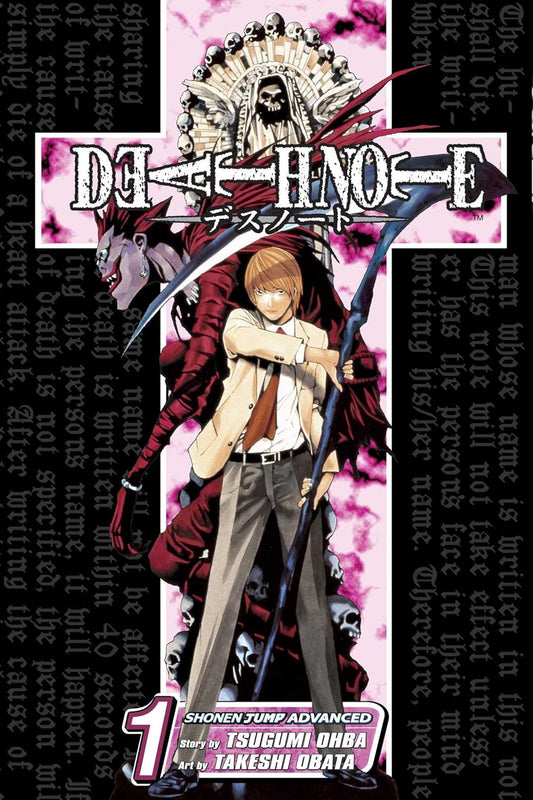 Death Note Volume 1 - Manga by by Tsugumi Ohba book cover