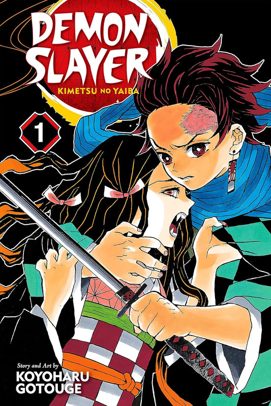 Demon Slayer: Kimetsu no Yaiba Volume 1 - Manga by Koyoharu Gotouge book cover