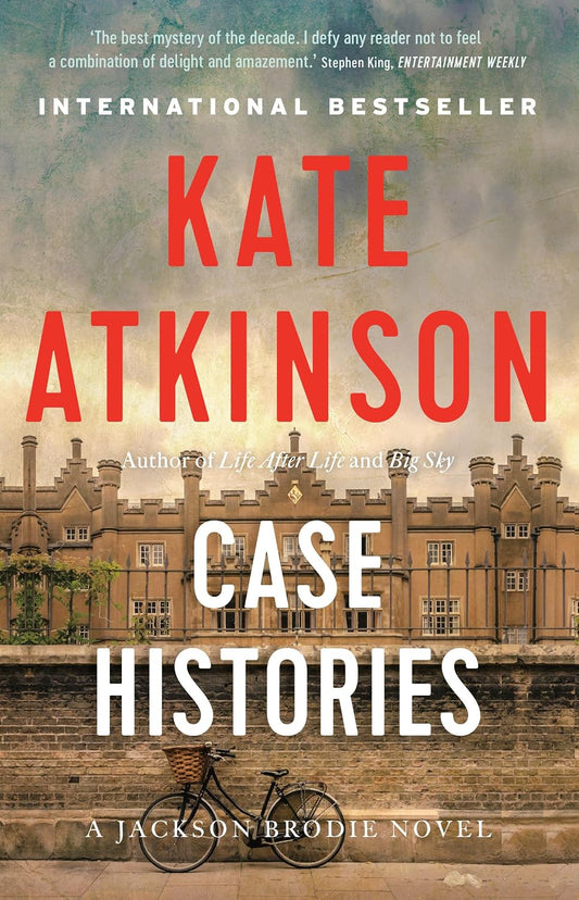 Case Histories Novel by Kate Atkinson book cover