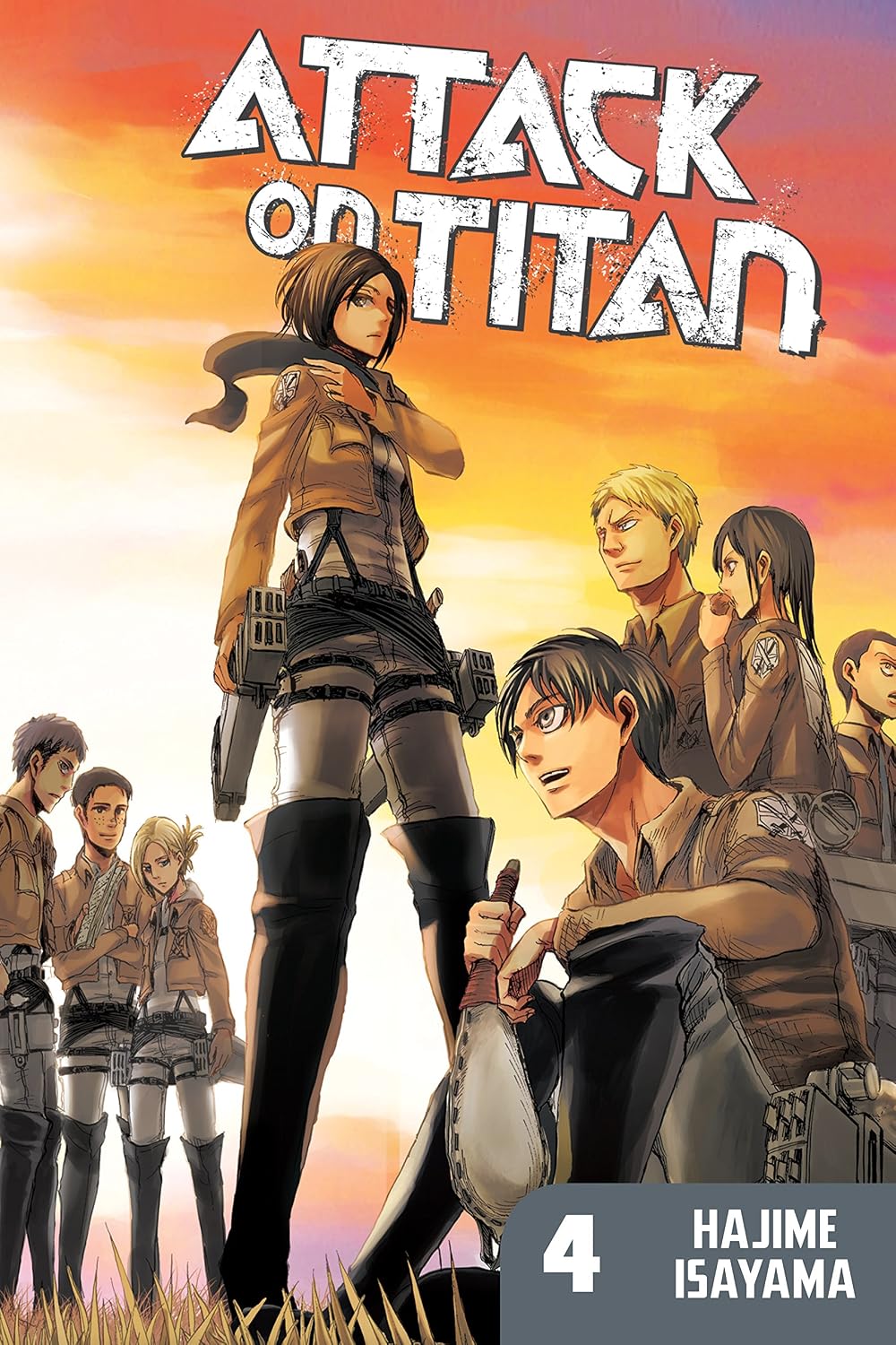Attack on Titan Volume 4 - Manga by Hajime Isayama