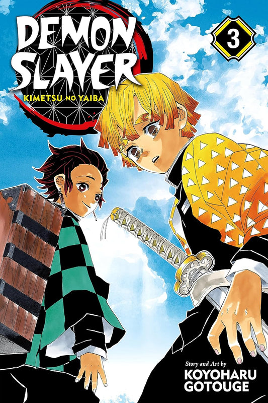 Demon Slayer: Kimetsu no Yaiba Volume 3 - Manga by Koyoharu Gotouge book cover