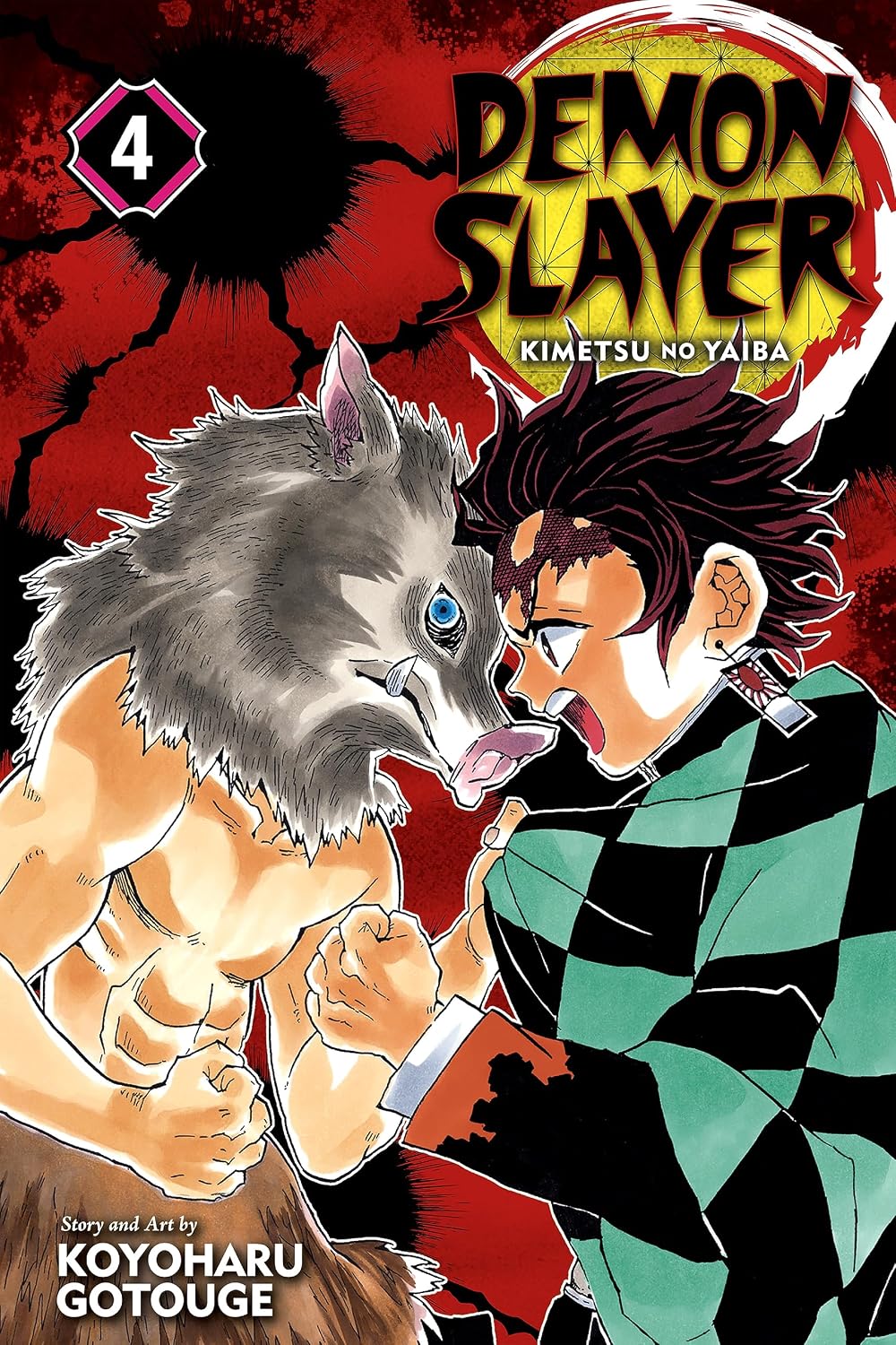 Demon Slayer: Kimetsu no Yaiba Volume 4 - Manga by Koyoharu Gotouge