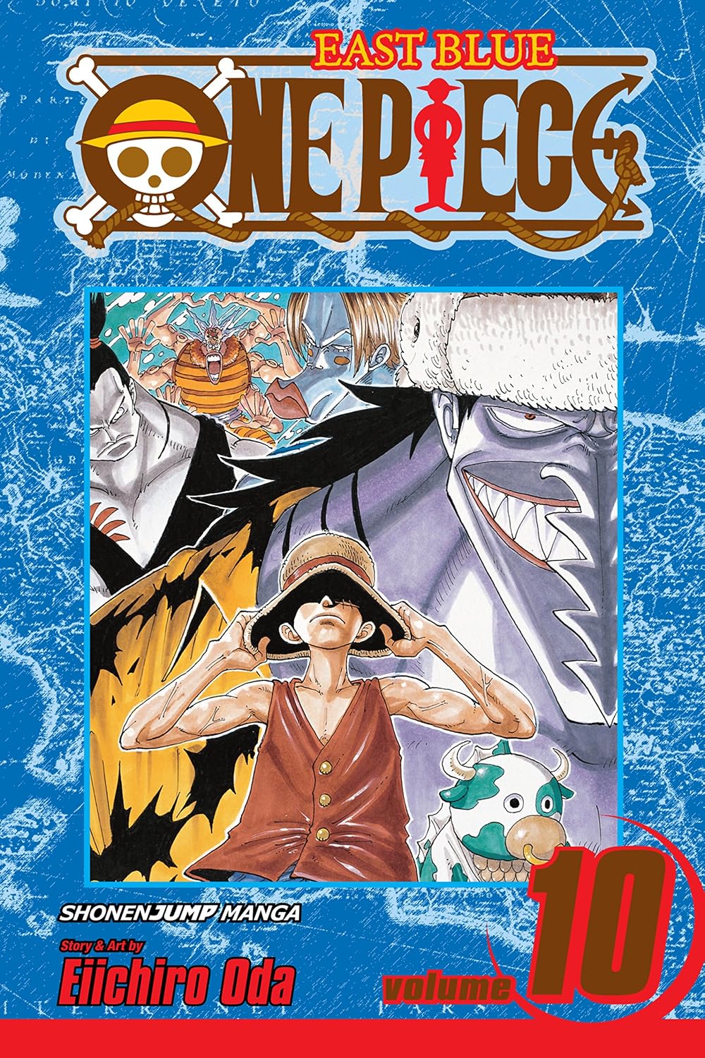 One Piece Volume 10 OK, Let's Stand Up!  - Manga by Eiichiro Oda