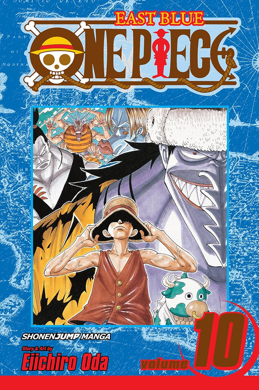One Piece Volume 10 OK, Let's Stand Up! - Manga by Eiichiro Oda book cover