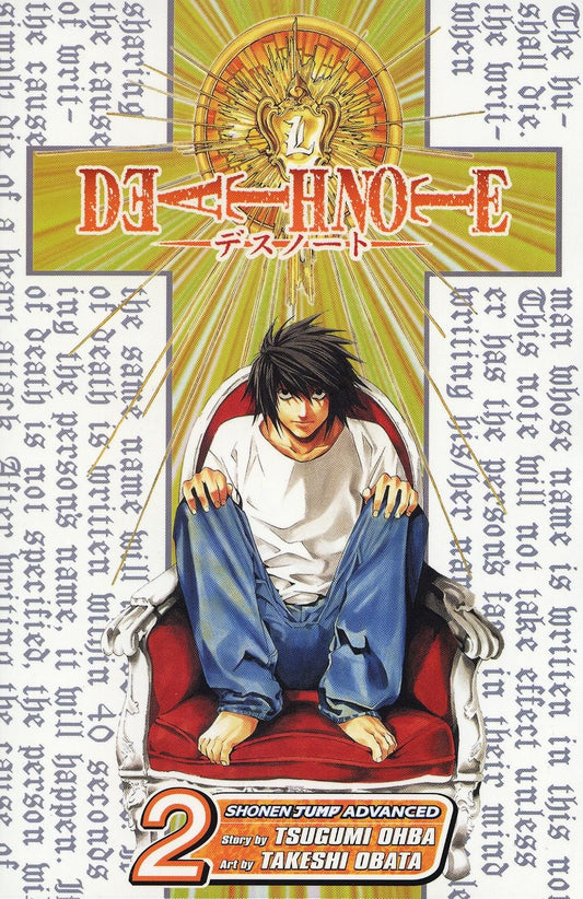 Death Note Volume 2 - Manga by by Tsugumi Ohba book cover