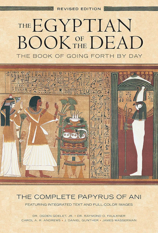 The Egyptian Book of the Dead by Raymond Faulkner book cover