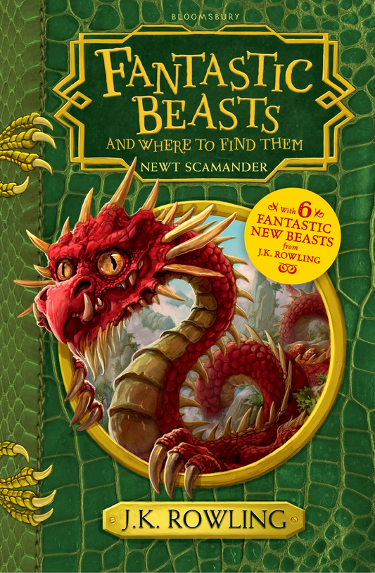 Fantastic Beasts and Where to Find Them: Newt Scamander by J.K. Rowling book cover
