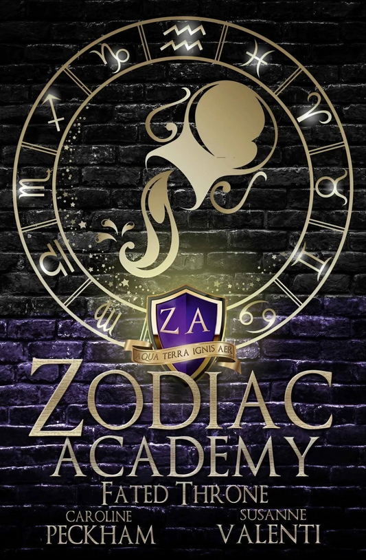 Zodiac Academy 6: Fated Throne Book by Caroline Peckham and Susanne Valenti
