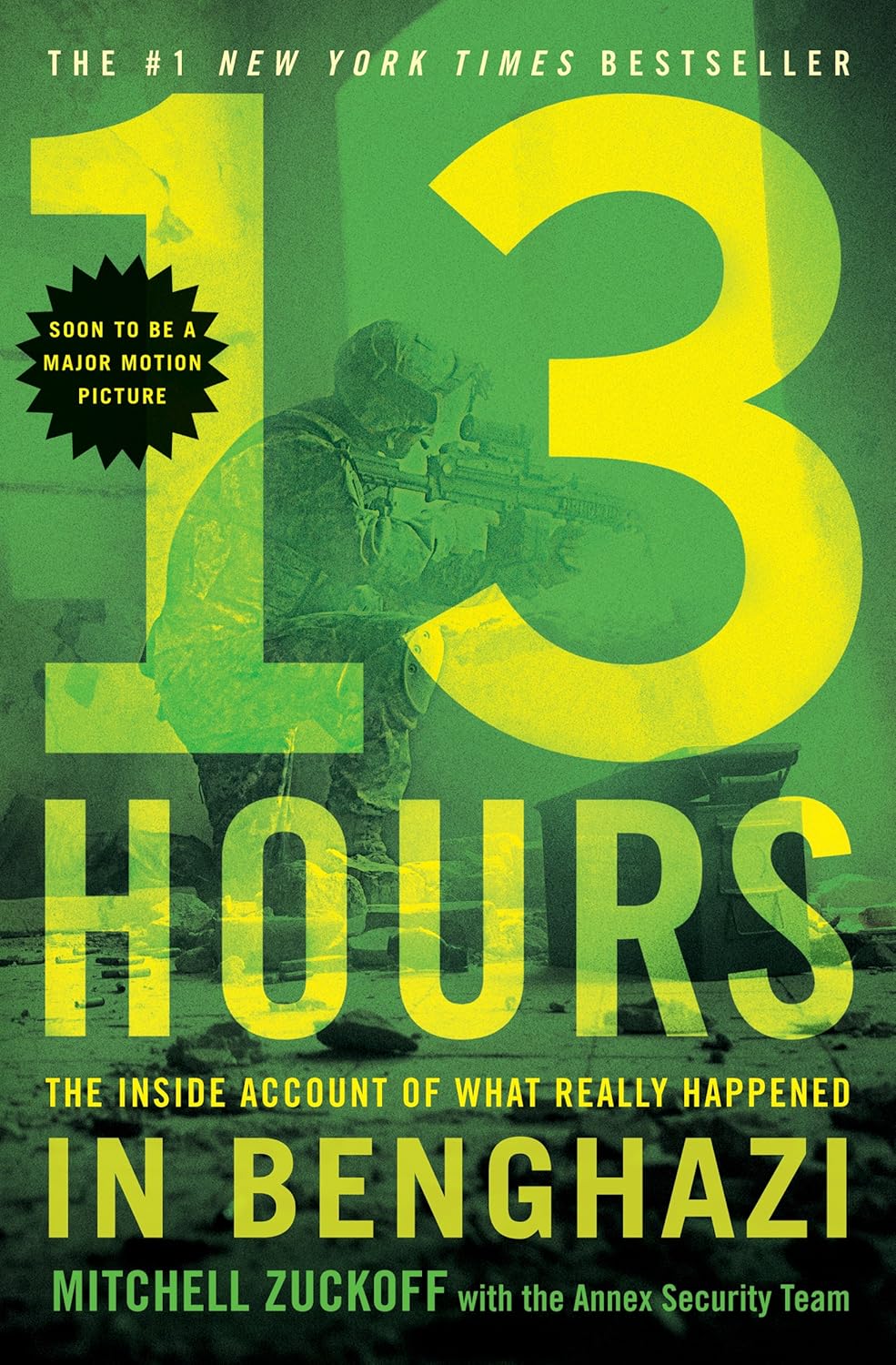 13 Hours Book by Mitchell Zuckoff