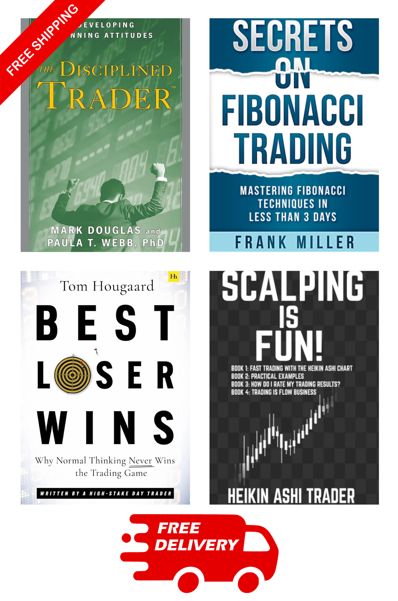 4 Trading book Combo With Free Shipping