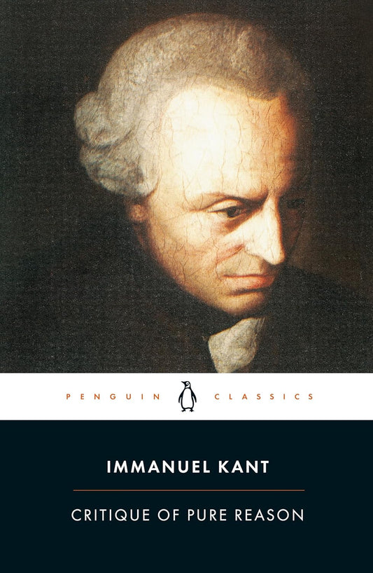 Critique of Pure Reason Book by Immanuel Kant book cover