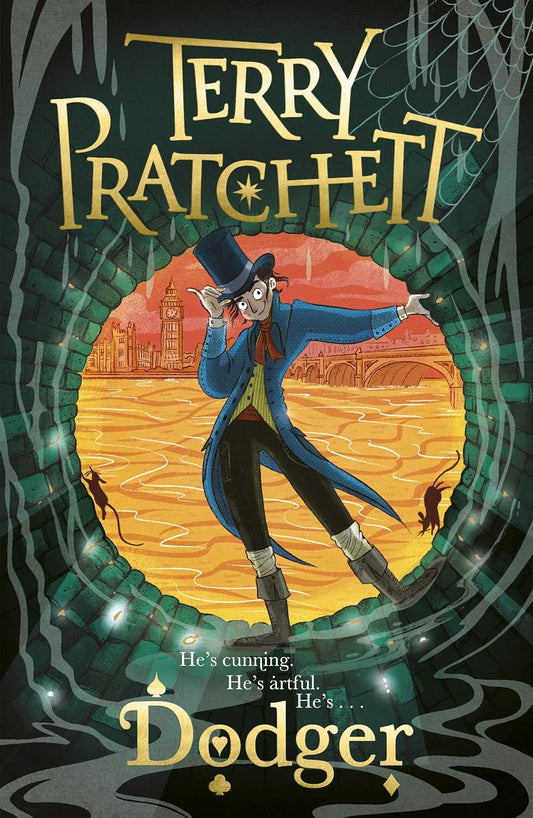 Dodger Novel by Terry Pratchett book cover