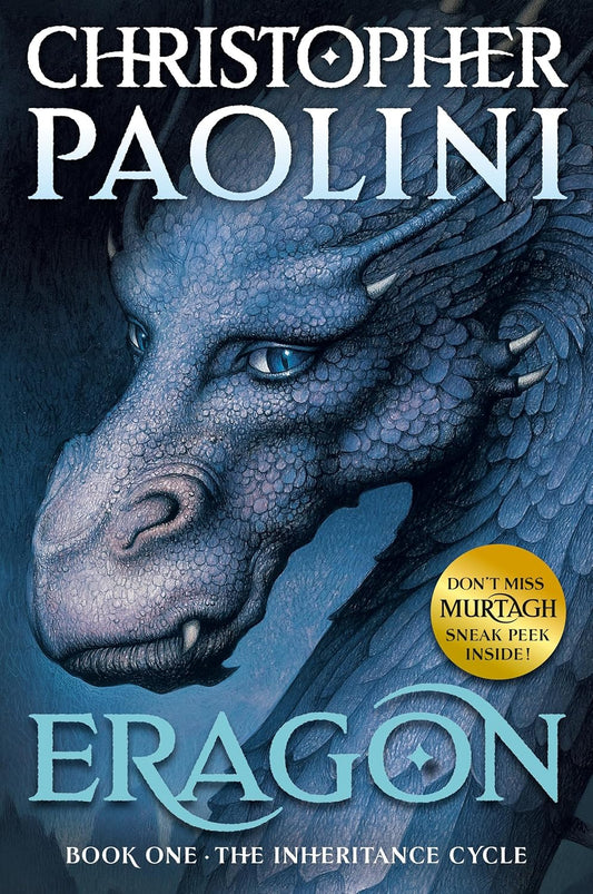 Eragon by Christopher Paolini book cover