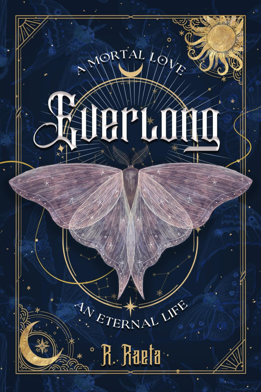 Everlong Book by R Raeta book cover