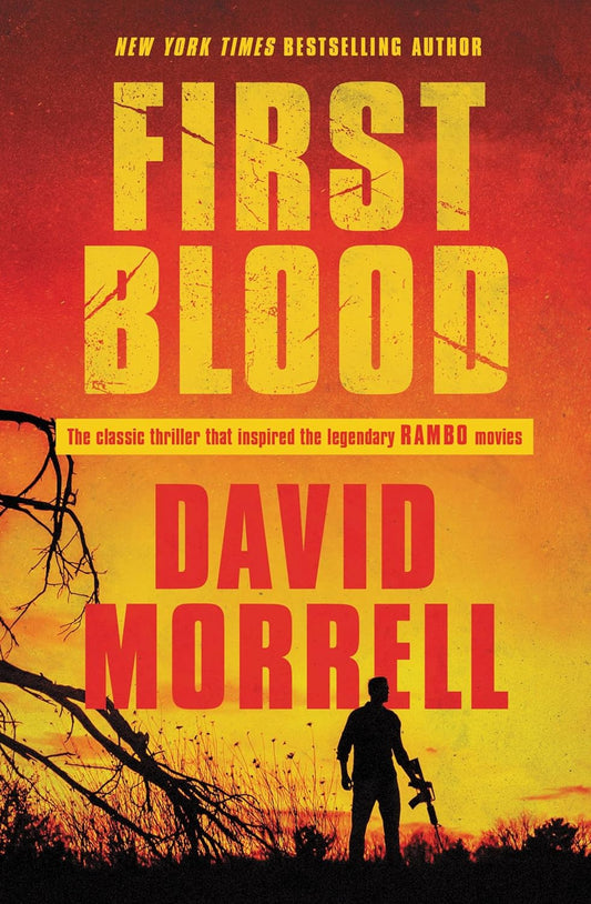 First Blood Novel by David Morrell book cover