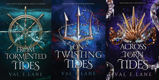 From Tormented Tides Trilogy Series by Val E. Lane book cover
